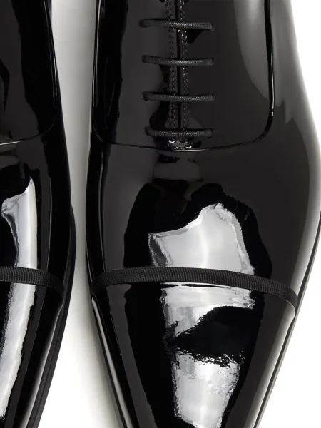 Oxford Magnanni din țesătură twill negru