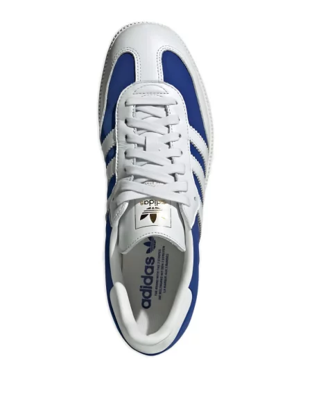Sneakerși Adidas Samba cu dungi alb