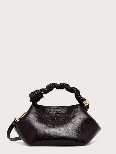 GANNI Bou Small Deep Shine geantă crossbody pentru femei