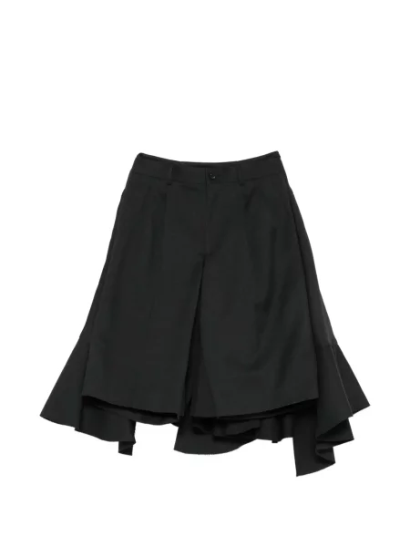 Pantaloni Comme Des Garçons cu volane negru