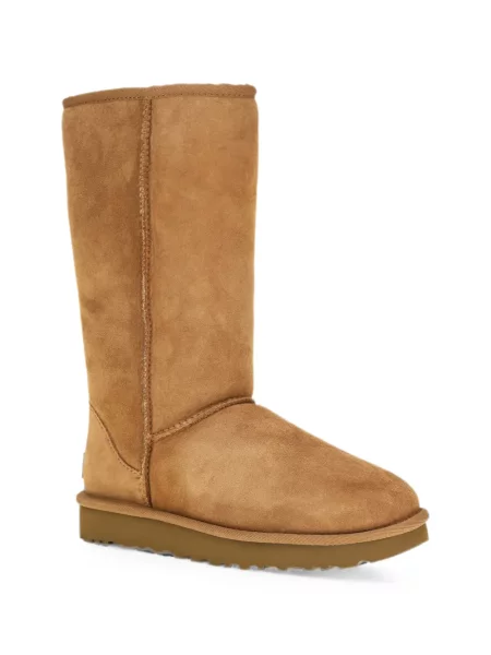 Cizme peste genunchi Ugg clasici maro