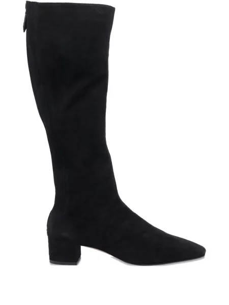 Botine Aquazzura cu vârf ascuţit negru