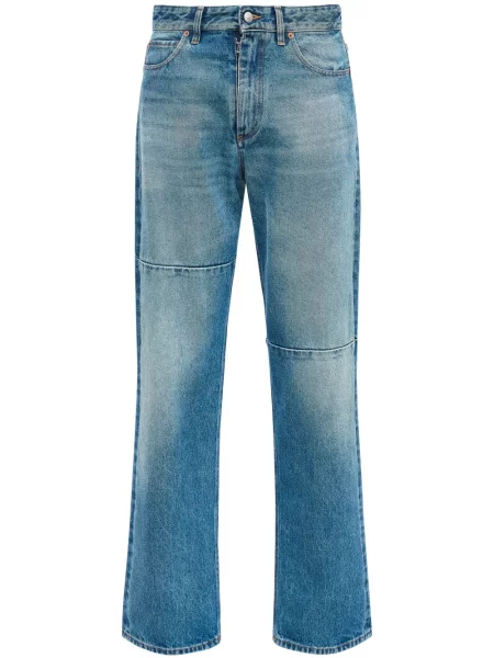 Blugi Mm6 Maison Margiela cu 5 buzunare albastru
