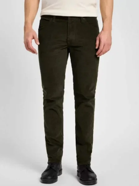 Lee Nadrág DAREN ZIP FLY BLACK zöld fekete