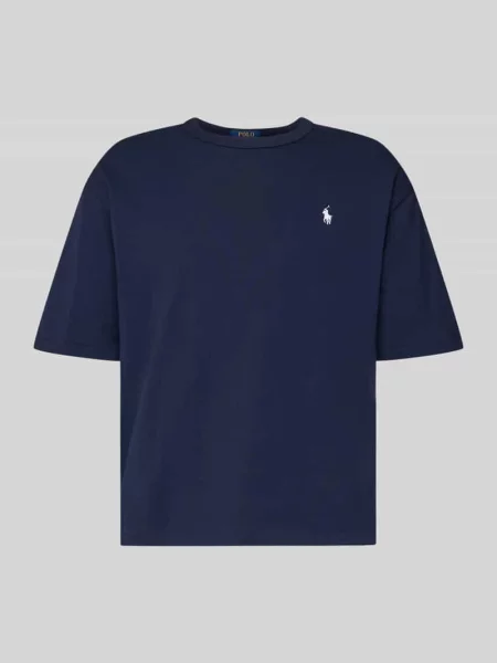 Polo Ralph Lauren t-shirt Tee gładki granatowy