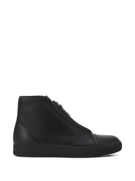 Sneakerși Lanvin din piele negru