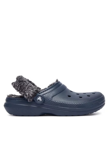 Crocs Papucs Classic Fleece Lined Clog Quartz Sötétkék