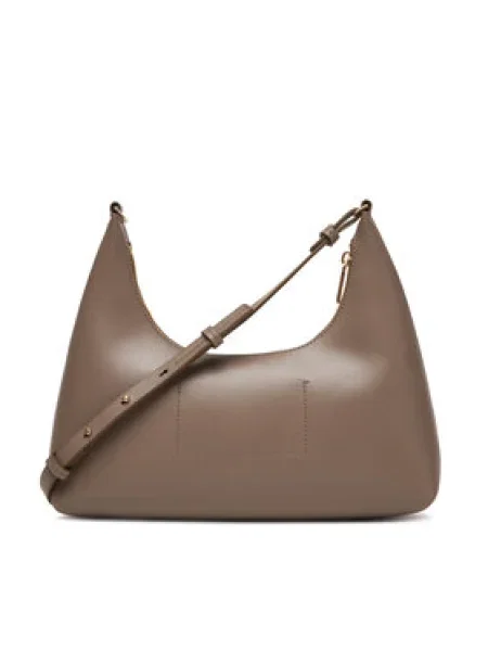 Táska Calvin Klein Foil Logo Conv Shoulder Bag bézs
