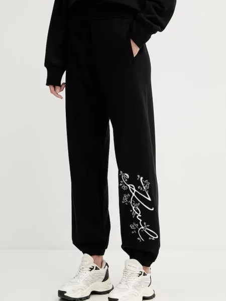 KARL LAGERFELD Pantaloni trening negru