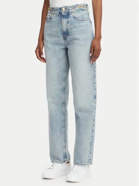 Tommy Hilfiger Jeansy Cam jasny Straight Fit niebieski