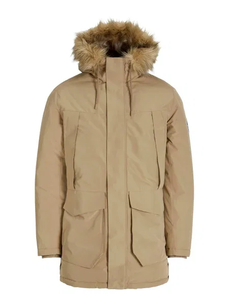 Geacă parka Jack & Jones bej