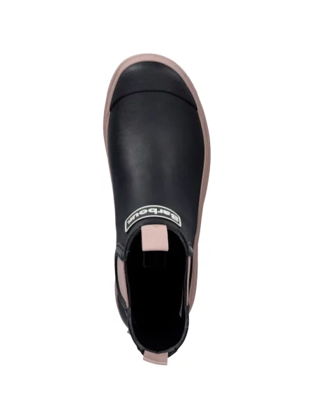 Botine Barbour chunky cu autograf negru