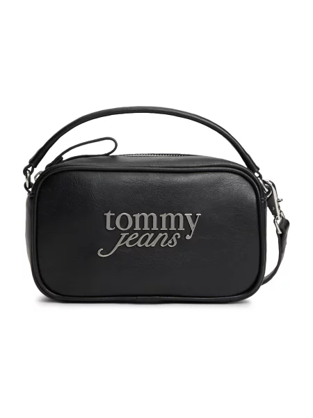 Tommy Jeans Geantă Tjw Bold Script Camera Bag negru