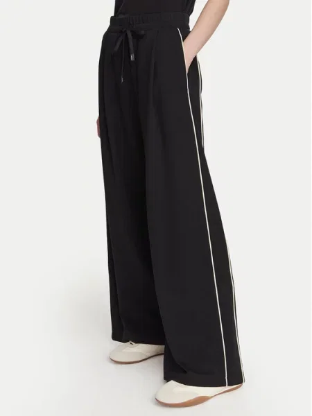 Weekend Max Mara Παντελόνι φόρμας Godezia μαύρο