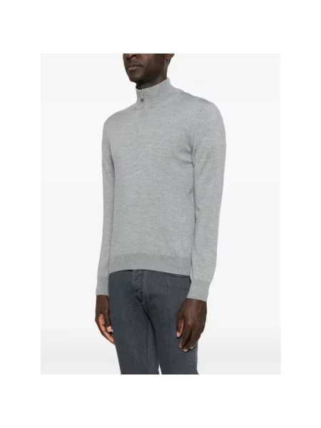 Bluza rozpinana Tagliatore wełniana szara
