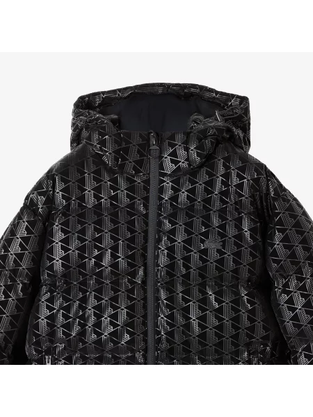 Lacoste куртка Monogram чорна