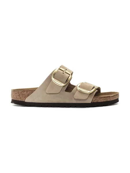 Klapki Birkenstock beżowe