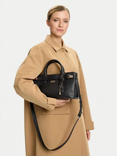 Guess Torebka Gregoria czarny