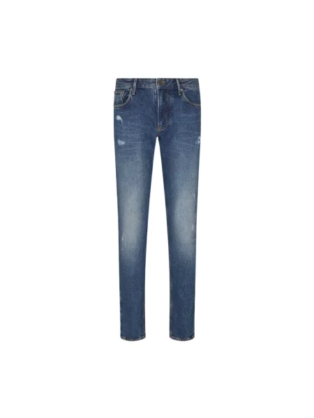Jeansy Emporio Armani niebieskie