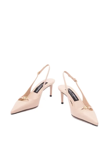 Pantofi cu toc Dolce & Gabbana din piele slingback