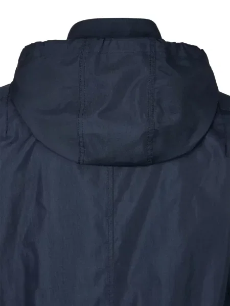 Geacă Studio Tomboy cu glugă albastru