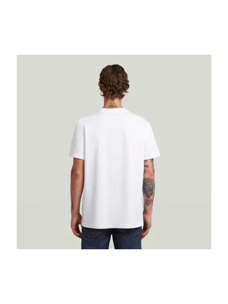 G-Star Raw T-shirt HD Print bijela