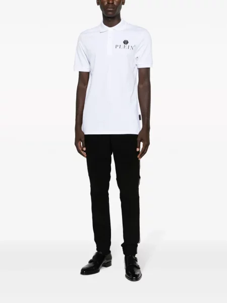 Polo marškinėliai Philipp Plein balta