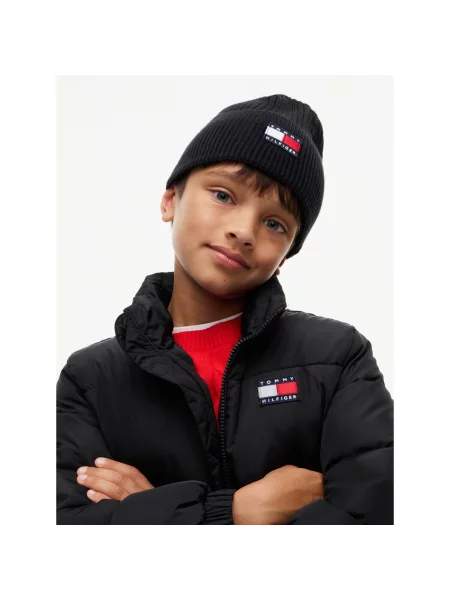 Čiapka Tommy Hilfiger čierna
