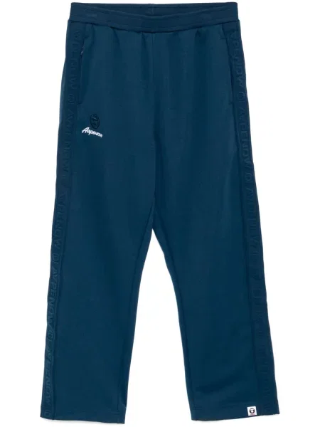 Pantaloni Aape By A Bathing Ape albastru