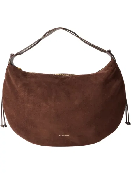 Geanta hobo Coccinelle din piele maro