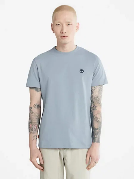 Timberland SS Dunstan River Jersey Футболка блакитний