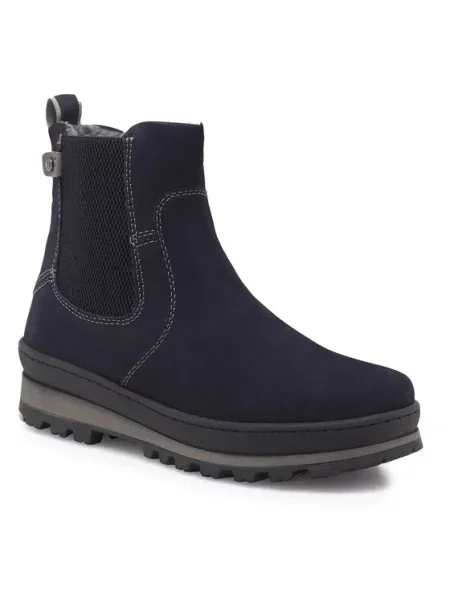 Ботильоны Go Soft без косточек синие