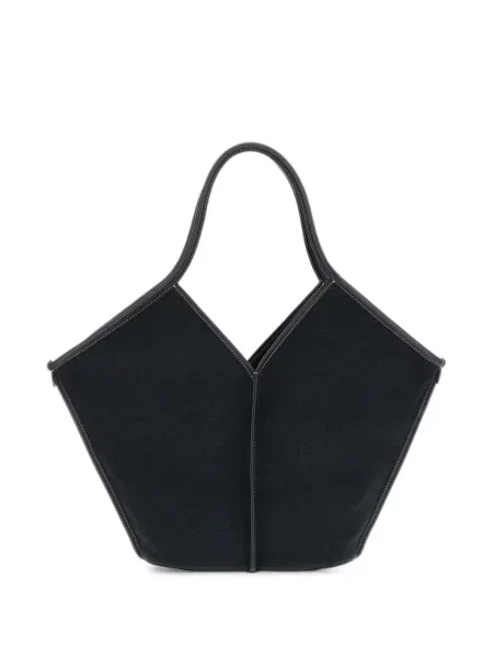 Geantă shopper Hereu din piele negru