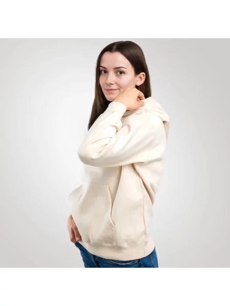Bluza z kapturem Champion z kapturem beżowa