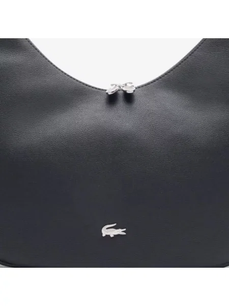 Torebka hobo Lacoste czarna