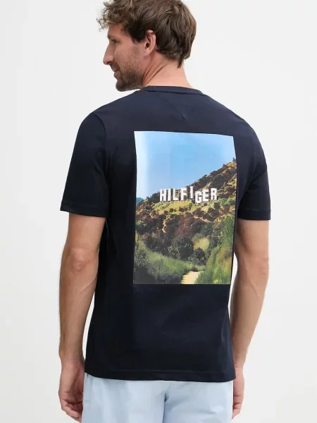 Tommy Hilfiger T-shirt granatowa