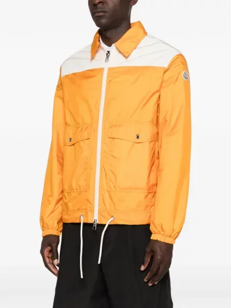 Geacă Moncler cu cordon galben