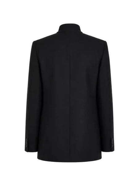Flanelinis švarkas Mm6 Maison Margiela juoda