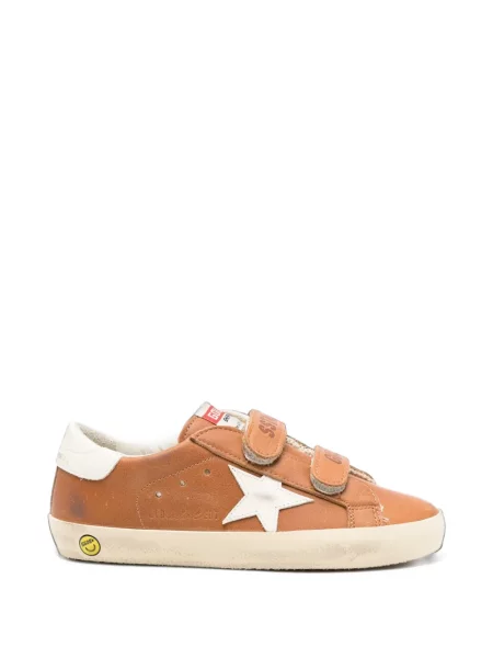 Sneakersy dziecięce Golden Goose brązowe