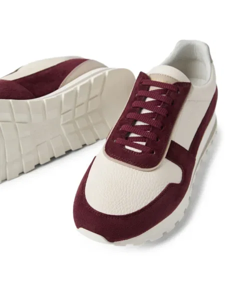 Sneakerși Brunello Cucinelli din piele de căprioară