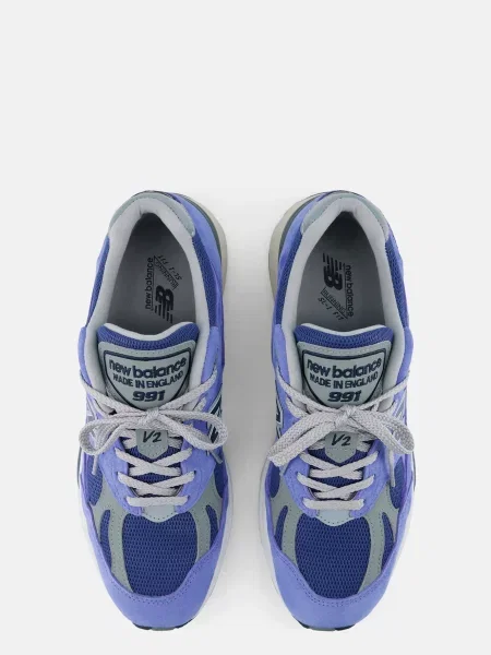 Замшевые кроссовки New Balance фиолетовые
