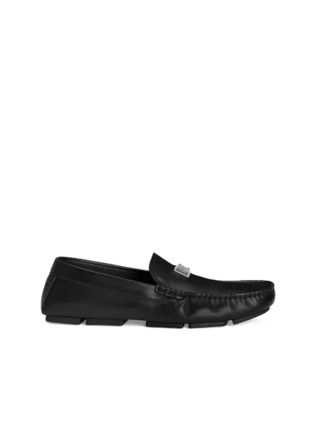 Półbuty Dolce And Gabbana skórzane czarne