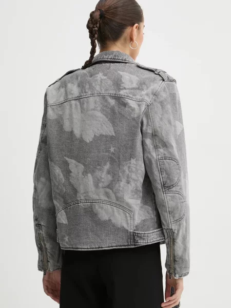 Fiorucci kurtka jeansowa szara
