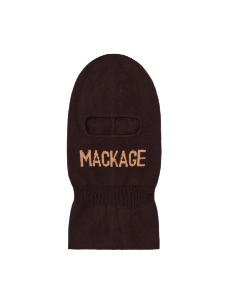 Czapka Mackage z logo brązowa