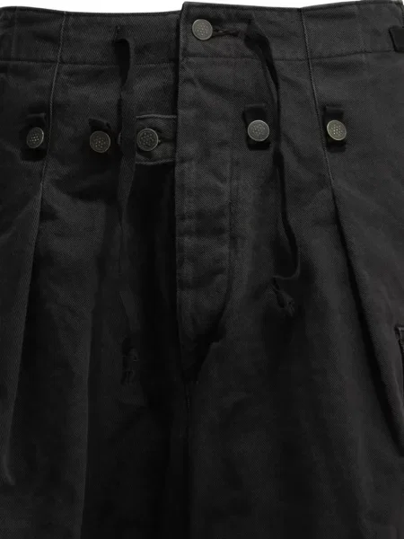 Pantaloni cargo Kapital negru