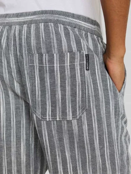 Szorty o kroju regular fit z mieszanki bawełny i lnu Tom Tailor Denim