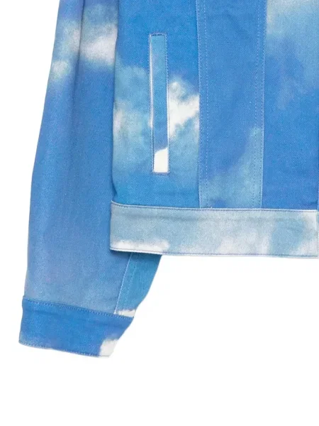 Geacă Moschino cu imagine albastru