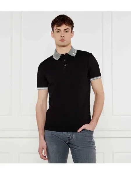 Emporio Armani Tenisz póló fekete