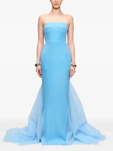 Rochie maxi V:pm Atelier albastru
