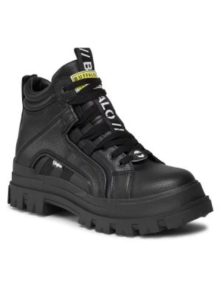 Ορειβατικά παπούτσια Buffalo Aspha Nc Mid Black λευκό